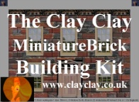 The Clay Clay Miniature Brick Building Kit